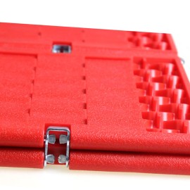 2Pcs Car Emergency Escape Plate Traction Mat Tire Grip Aid Foldable Non-Slip for Most SUVs Cars & Vans from Snow Ice Mud Sand