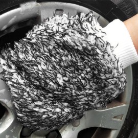 Ultra Portable Microfiber Multifunctional Car Wash Mitt Anti Scratch Wash Glove