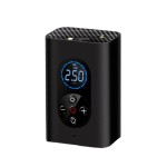 Electric Tire Inflator Mini Cordlessly Portable Car Air Compressor Rechargeable Digital Display Air Pump for Vehicles Tires/Ball/Swim Rings